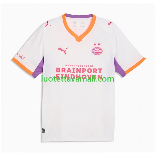 Miehet PSV Eindhoven 2026-2027 Lyhythihainen Fanipaita ,Vieras