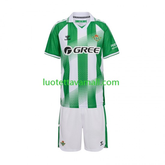Lapset Real Betis 2026-2027 Lyhythihainen Fanipaita ,Koti