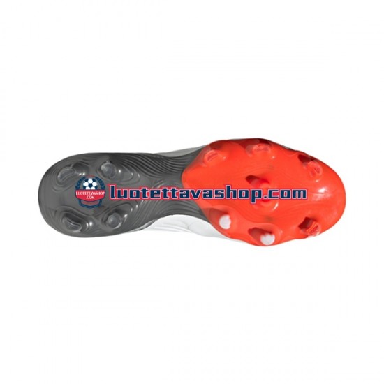 Adidas COPA SENSE.1 FG White Gnist Punainen Harmaa Valkoinen Jalkapallokengät