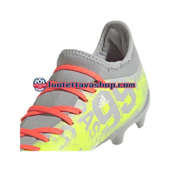 Adidas COPA SENSE.3 FG NumbersUp Punainen Harmaa Keltainen Jalkapallokengät