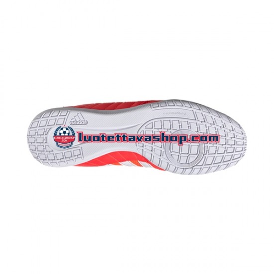 Adidas Classic Super Sala IN Halle White Punainen Jalkapallokengät