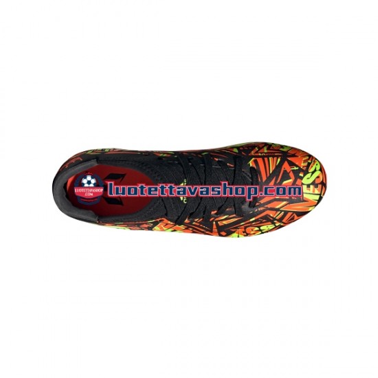 Adidas Nemeziz Messi.3 FG J Oranssi Keltainen Musta Jalkapallokengät