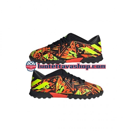 Adidas Nemeziz Messi.3 TF Oranssi Keltainen Musta Jalkapallokengät