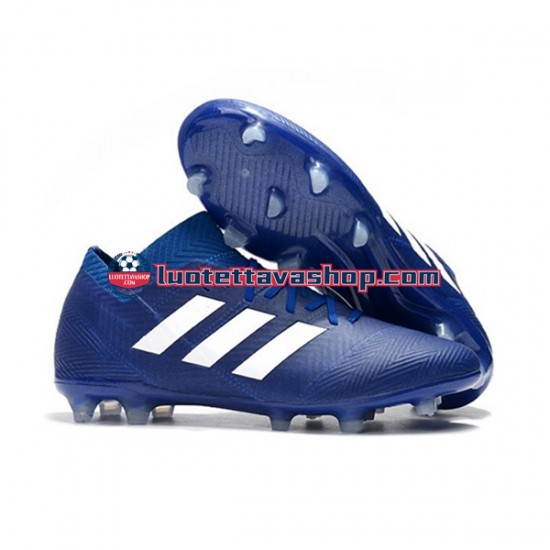 Adidas Nemeziz8.1 FG Sininen Valkoinen Jalkapallokengät