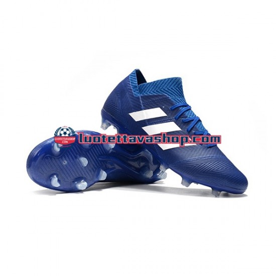 Adidas Nemeziz8.1 FG Sininen Valkoinen Jalkapallokengät