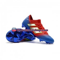 Adidas Nemeziz8.1 FG Punainen Sininen Valkoinen Jalkapallokengät