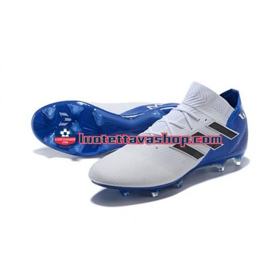 Adidas Nemeziz8.1 FG Sininen Valkoinen Jalkapallokengät
