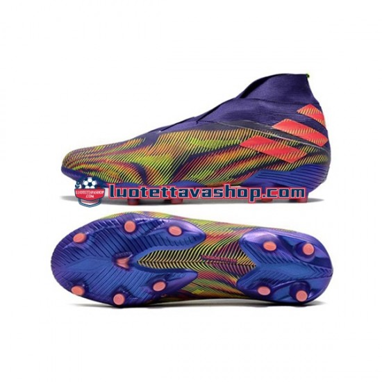 Adidas Nemeziz9 FG Violetti Vaaleanpunainen Vihreä Jalkapallokengät
