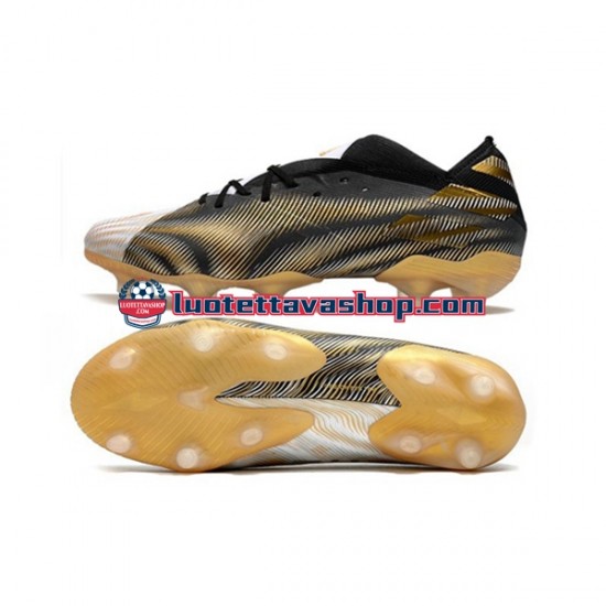 Adidas Nemeziz9.1 FG Atmospheric d Keltainen Valkoinen Musta Jalkapallokengät