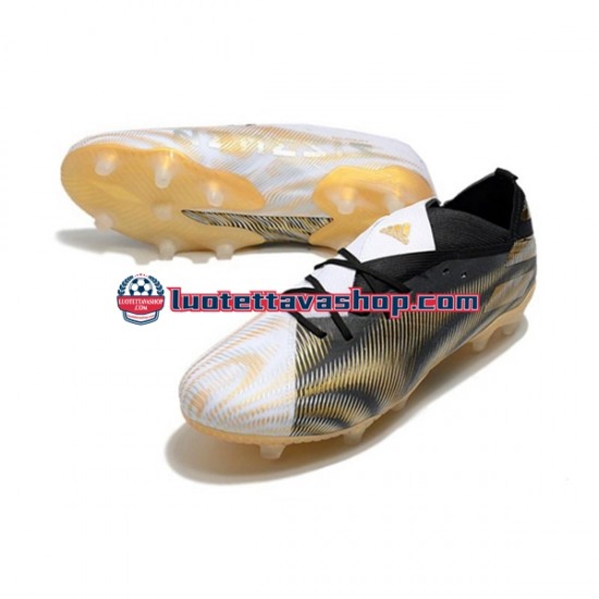Adidas Nemeziz9.1 FG Atmospheric d Keltainen Valkoinen Musta Jalkapallokengät