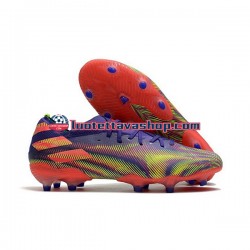 Adidas Nemeziz9.1 FG Precision To Blur Violetti Vaaleanpunainen Vihreä Jalkapallokengät