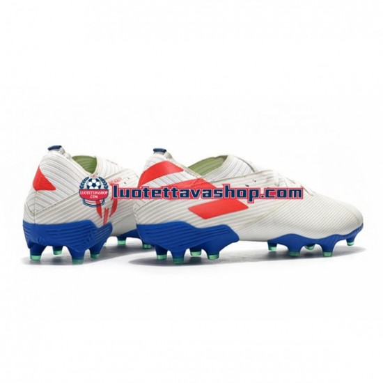 Adidas Nemeziz9.1 FG Punainen Sininen Valkoinen Jalkapallokengät