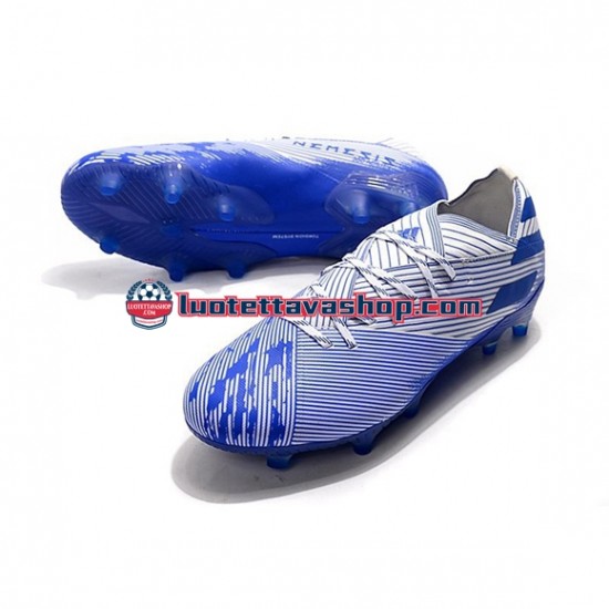 Adidas Nemeziz9.1 FG Sininen Valkoinen Jalkapallokengät