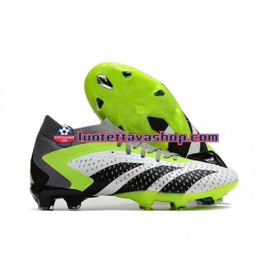 Adidas PREDATOR ACCURACY23.1 FG Valkoinen Vihreä Musta Jalkapallokengät