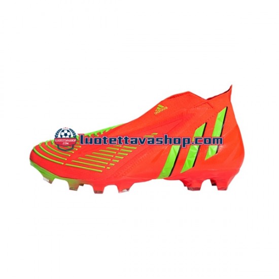 Adidas Predator EDGE AG Game Data Punainen Vihreä Jalkapallokengät