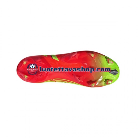 Adidas Predator EDGE FG Game Data Punainen Vihreä Jalkapallokengät