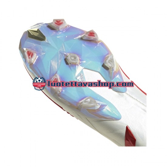 Adidas Predator EDGE FG Showdown Punainen Kulta Valkoinen Jalkapallokengät