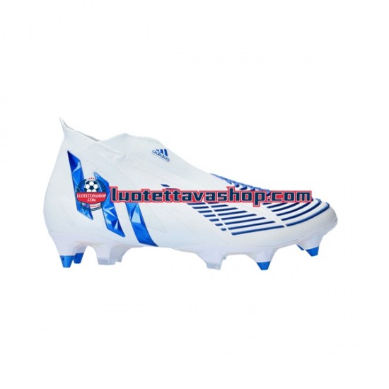 Adidas Predator EDGE SG Diamond Edge Sininen Valkoinen Jalkapallokengät