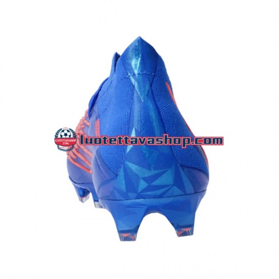 Adidas Predator EDGE.1 FG Sapphire Edge Punainen Sininen Jalkapallokengät
