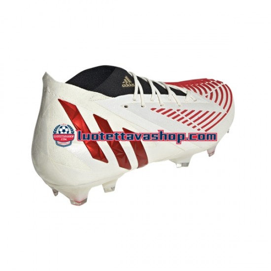 Adidas Predator EDGE.1 FG Showdown Punainen Kulta Valkoinen Jalkapallokengät