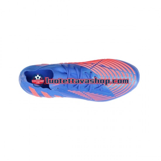 Adidas Predator EDGE.1 L FG Sapphire Edge Punainen Sininen Jalkapallokengät