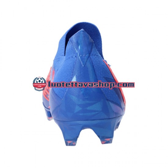 Adidas Predator EDGE.1 L FG Sapphire Edge Punainen Sininen Jalkapallokengät