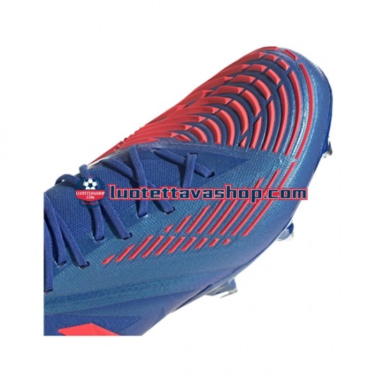 Adidas Predator EDGE.1 SG Sapphire Edge Punainen Sininen Jalkapallokengät