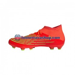 Adidas Predator EDGE.2 FG Game Data Punainen Vihreä Jalkapallokengät