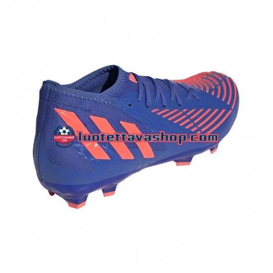 Adidas Predator EDGE.2 FG Sapphire Edge Punainen Sininen Jalkapallokengät