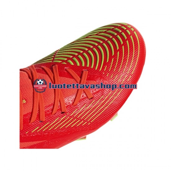 Adidas Predator EDGE.3 FG Game Data Punainen Vihreä Jalkapallokengät