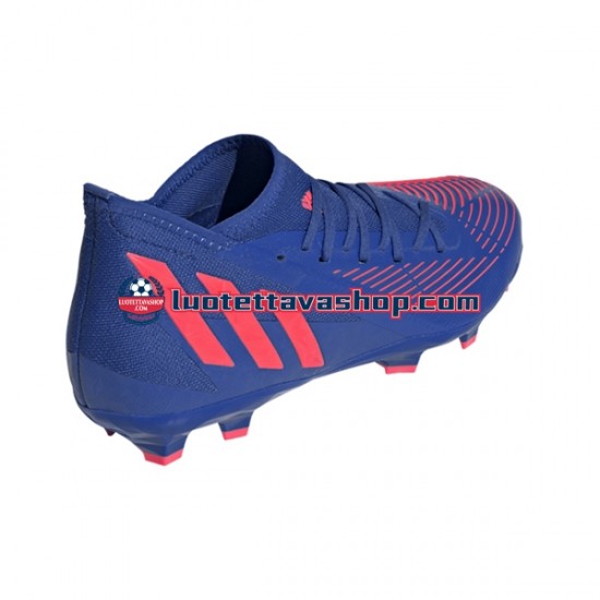 Adidas Predator EDGE.3 FG Sapphire Edge Punainen Sininen Jalkapallokengät