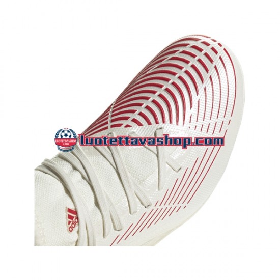 Adidas Predator EDGE.3 FG Showdown Punainen Kulta Valkoinen Jalkapallokengät