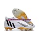 Adidas Predator Edge Geometric FG Valkoinen Musta Jalkapallokengät
