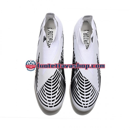 Adidas Predator Edge Geometric FG Valkoinen Musta Jalkapallokengät