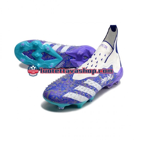 Adidas Predator FREAK FG Violetti Valkoinen Jalkapallokengät