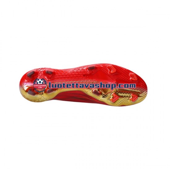 Adidas X SPEEDFLOW.1 FG Showdown Punainen Kulta Musta Jalkapallokengät