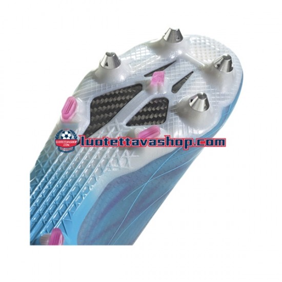 Adidas X SPEEDFLOW.1 SG Sapphire Edge Vaaleanpunainen Sininen Valkoinen Jalkapallokengät