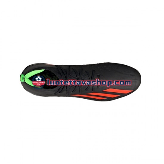 Adidas X Speedportal.1 FG Shadowportal Punainen Vihreä Musta Jalkapallokengät