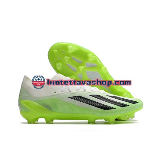 Adidas X23 .1 FG Valkoinen Vihreä Musta Jalkapallokengät
