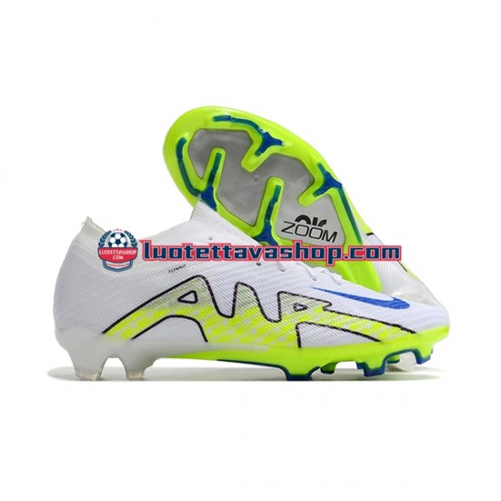 Nike Air Zoom Mercurial IX Elite FG Valkoinen Vihreä Jalkapallokengät