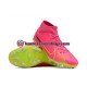 Nike Air Zoom Mercurial Superfly IX Academy AG Vaaleanpunainen Vihreä Jalkapallokengät