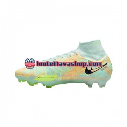 Nike Air Zoom Mercurial Superfly IX Bonded Elite FG Sininen Vihreä Jalkapallokengät