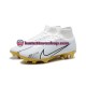 Nike Air Zoom Mercurial Superfly IX Elite FG Kulta Valkoinen Jalkapallokengät