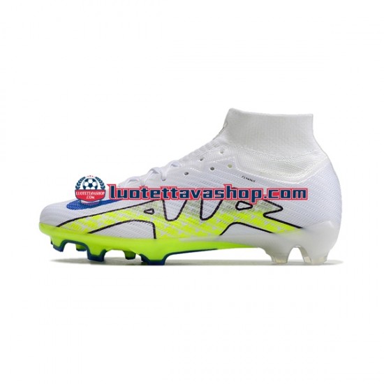 Nike Air Zoom Mercurial Superfly IX Elite FG Valkoinen Vihreä Jalkapallokengät