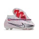 Nike Air Zoom Mercurial Superfly IX Elite FG Punainen Valkoinen Musta Jalkapallokengät
