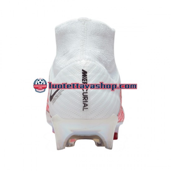 Nike Air Zoom Mercurial Superfly IX Elite FG Punainen Valkoinen Jalkapallokengät