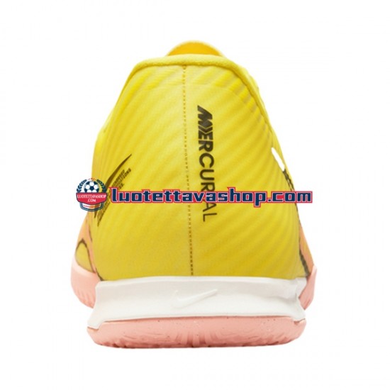 Nike Air Zoom Mercurial Vapor XV Academy IC Halle Lucent Vaaleanpunainen Keltainen Jalkapallokengät
