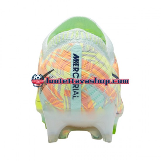 Nike Air Zoom Mercurial Vapor XV Bonded Elite FG Sininen Vihreä Jalkapallokengät