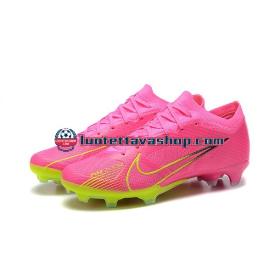 Nike Air Zoom Mercurial Vapor XV Elite FG Punainen Vihreä Jalkapallokengät