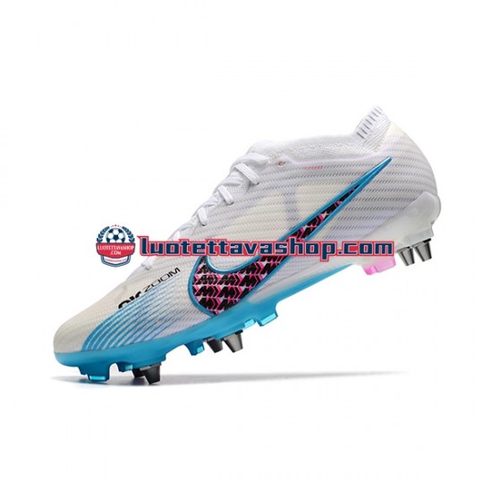Nike Air Zoom Mercurial Vapor XV Elite SG Sininen Valkoinen Jalkapallokengät